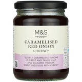 M&S Caramelised Red Onion Chutney 330g, imported from the UK