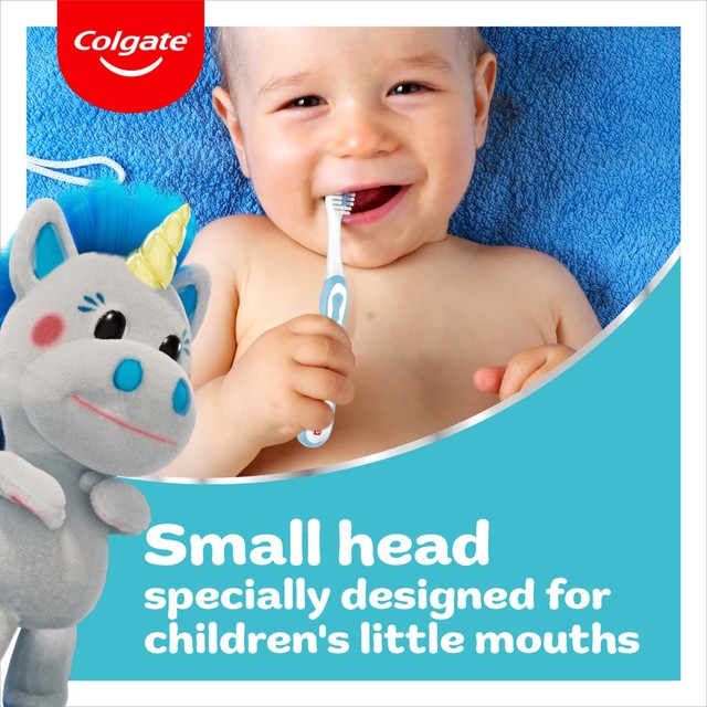 Colgate baby toothbrush extra soft for 0-2 years - British product