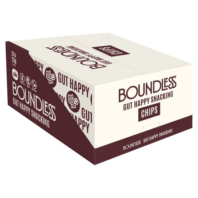 Boundless sour cream and onion crisps 24 x 23g multipack - British product