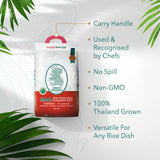 Green Dragon Thai Hom Mali Jasmine Rice 5kg, UK version
