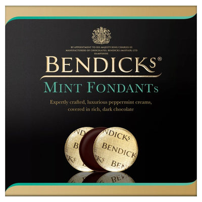 Bendicks Mint Fondants Peppermynte mørk sjokolade mintkuler 180 g