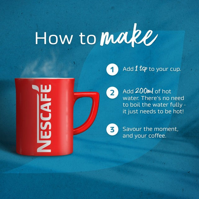 Nescafe Classic Decaf instant coffee 300g jar, imported from the UK