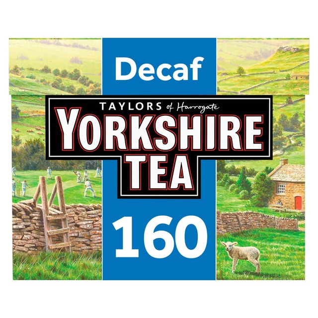 Yorkshire Tea decaf teabags 160 count (British brand)