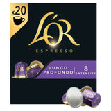 L'OR Lungo Profondo coffee pods 20, UK version