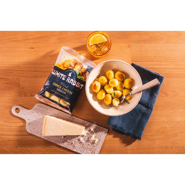 White Rabbit gluten free three cheese filled gnocchi 350g (British brand)