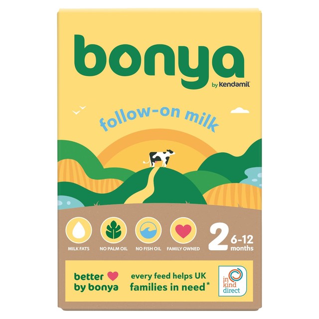 Bonya follow-on milk 2, 6-12 months, 800g - British product