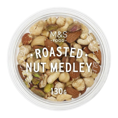 M&S Roasted Nut Medley Mixed Nuts 130g