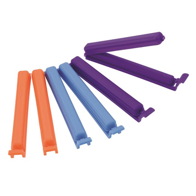 Chef Aid resealable bag clips 6 pack - British product