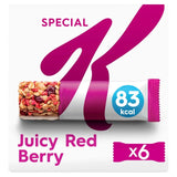 Kellogg's Special K red berry cereal bars 6 x 21g, UK version