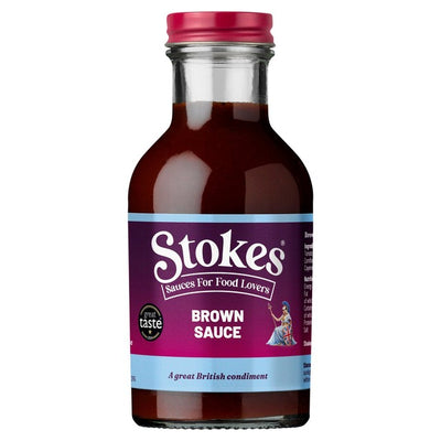 Stokes Real Brown Sauce Brown Sauce 320g