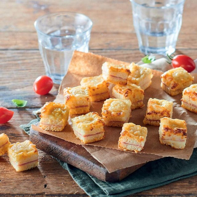 Picard mini croque monsieur 20 per pack, imported from the UK