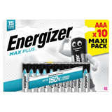 Energizer Max Plus AAA Alkaline Batteries 10-Pack - British product