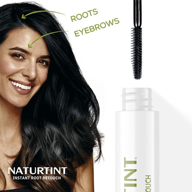 Naturtint hair colour root touch-up Dark Brown 10g, imported from the UK