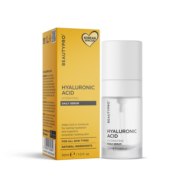 Beauty Pro Hydrating Hyaluronic Acid Serum 30ml - British product