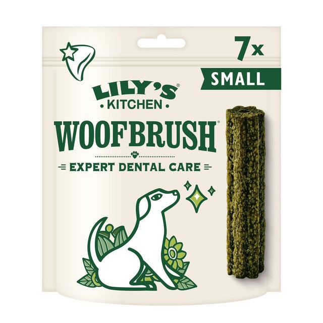 Lily's Kitchen Woofbrush dental chew for small dogs 7 x 22g multipack, UK version