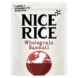 Nice Rice Wholegrain Basmati microwave rice 250g, imported from the UK