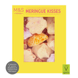 M&S fruity meringue kisses with lemon raspberry passion fruit 100g, imported from the UK