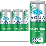Aqua Libra sparkling water 330ml cans - British product