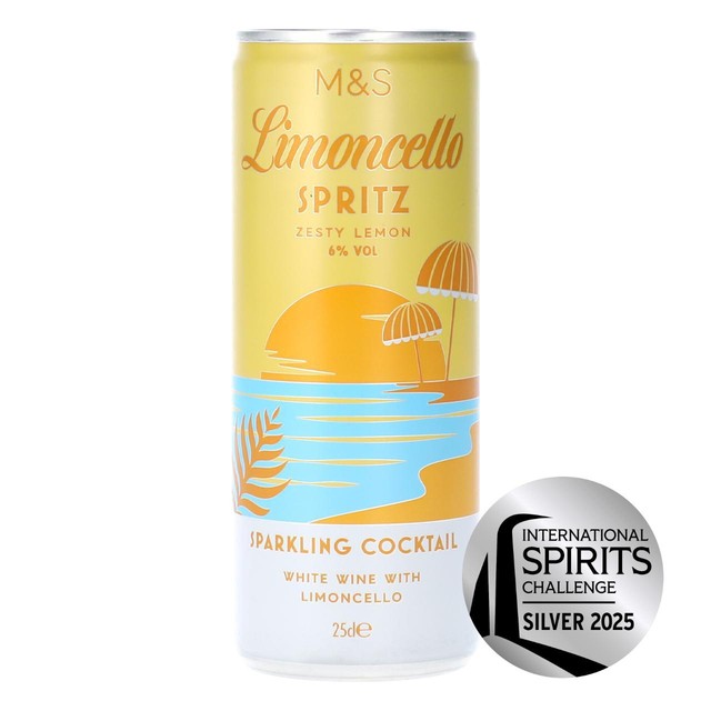 M&S Limoncello Spritz 250ml, imported from the UK