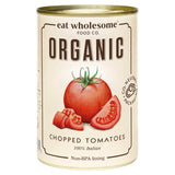 Eat Wholesome organic chopped tomatoes 400g - British product