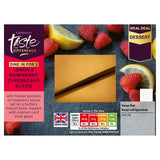 Sainsburys Lemon  Raspberry Cheesecake Slices Taste the Difference 2 x 90g