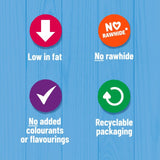 Bakers Joint Delicious Chicken Dog Chews for Large Dogs 240g - British product