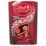 Lindt double chocolate truffles 200g box, UK version