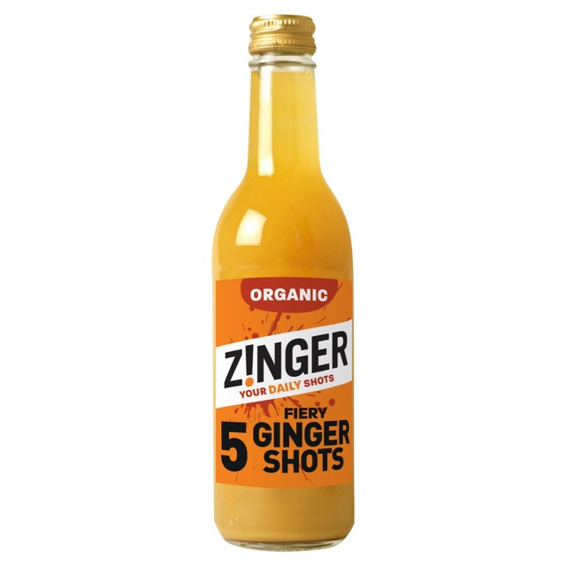 James White Zinger 5 Organic Ginger Shot 330ml (British brand)