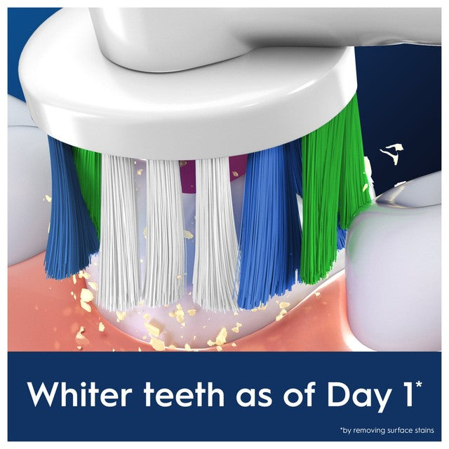 Oral-B 3D White toothbrush heads 8 pack, imported from the UK