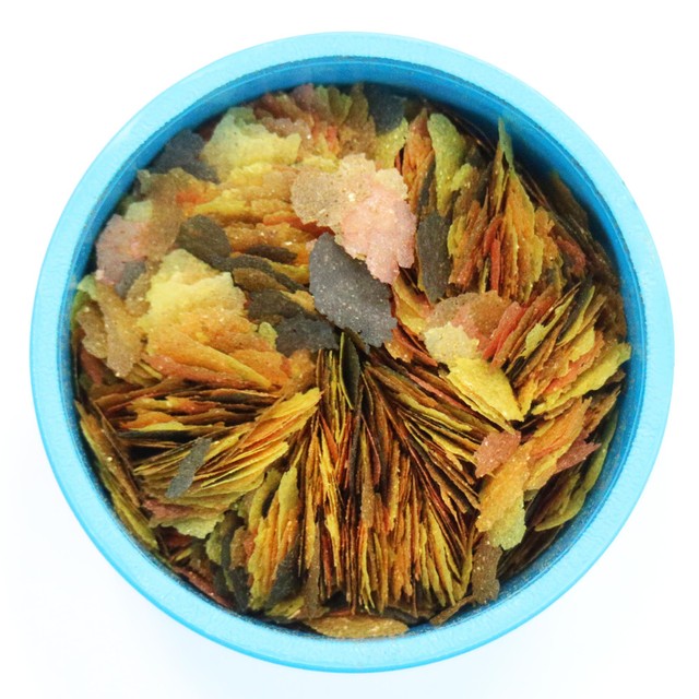 Aquarian tropical fish food flakes 25g - British product