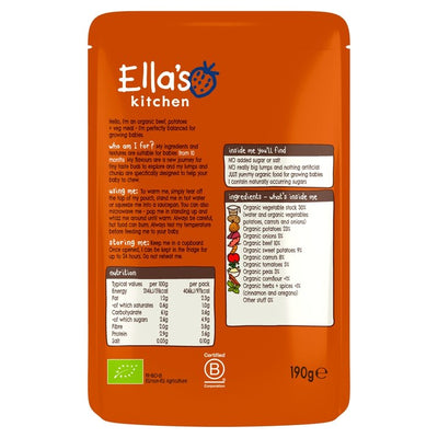 Ella's Kitchen Cottage Pie Babymatpose for 10+ måneder 190g