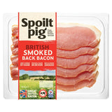 Spoiltpig smoked dry cured back bacon 184g (British brand)