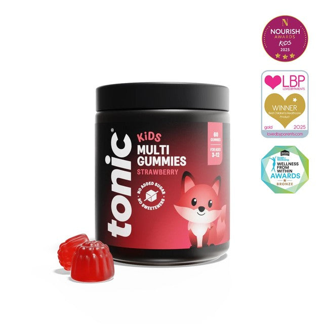 Tonic Health kids strawberry multivitamin gummy 30 gummies (British brand)