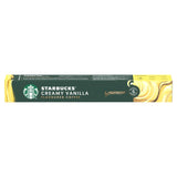 Starbucks vanilla flavoured coffee capsules 10 pack (British brand)