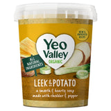 Yeo Valley organic leek, potato and cheddar soup 400g (British brand)