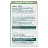 Nicorette icy white nicotine gum 2mg 105 pieces, imported from the UK
