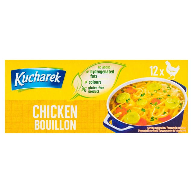Kucharek chicken stock cube 120g, UK version