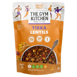 The Gym Kitchen Tikka Lentils ready-to-eat meal 250g (British brand)
