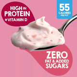 Light & Free Cherry Greek Style Yoghurt 4 x 115g, UK version