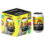 Two Tribes Campfire Hazy IPA beer 4 x 330ml (British brand)