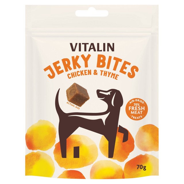 Vitalin Chicken & Thyme Jerky Bites