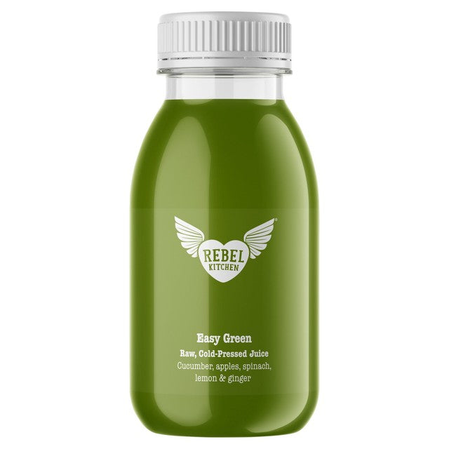 Rebel Kitchen Easy Green cold-pressed juice 250ml, imported from the UK