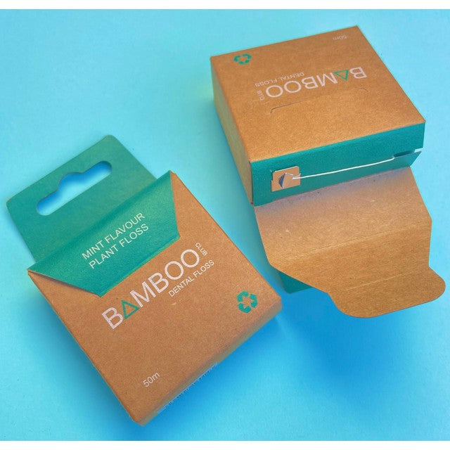 Bamboo dental floss 50m - British product