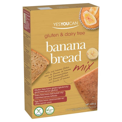 YesYouCan Banana Bread Mix Gluten-Free Baking Mix 400g