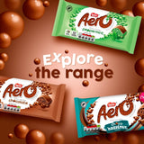Aero milk chocolate sharing bar 90g - British product