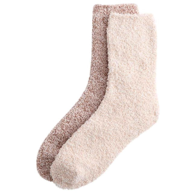 M&S Women's Cosy Ankle Socks Brown, imported from the UK