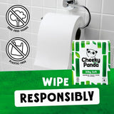 The Cheeky Panda Natural 3-Ply Bamboo Toilet Tissue 9 Roll Pack - British product