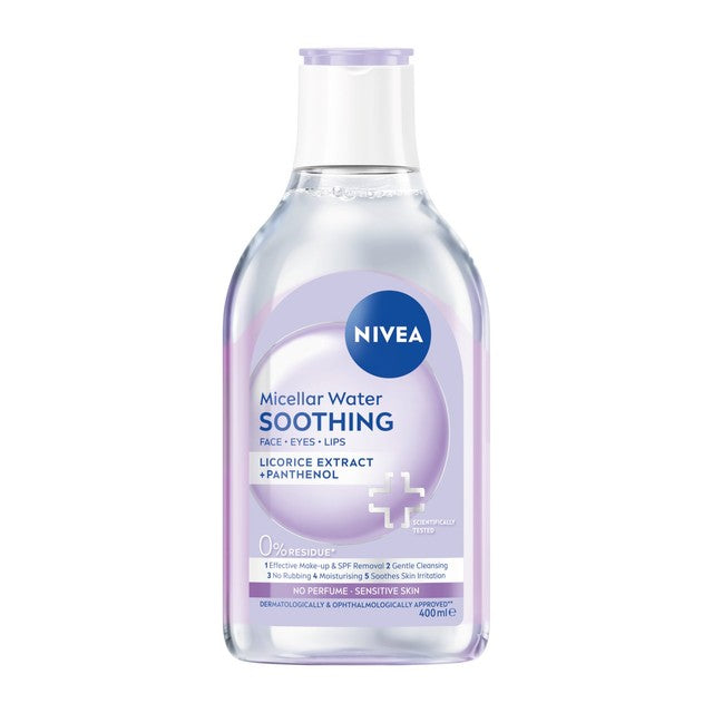 Nivea MicellAIR Micellar Water for sensitive skin 400ml, imported from the UK