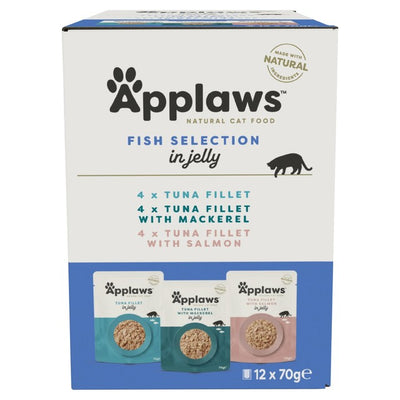 Applaws Fish Selection in Jelly Cat Food Pouches 12 x 70g