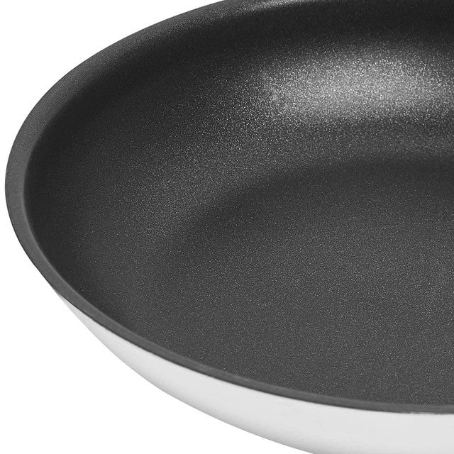 M&S stainless steel non-stick frying pan 20cm, imported from the UK